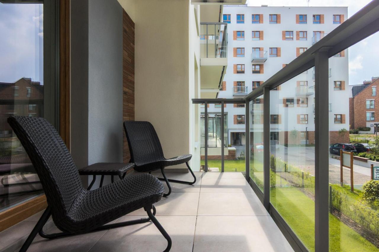 Bright & Stylish Apartment With Balcony 1,5 Km To Gdansk Main City By Noclegi Renters Екстериор снимка